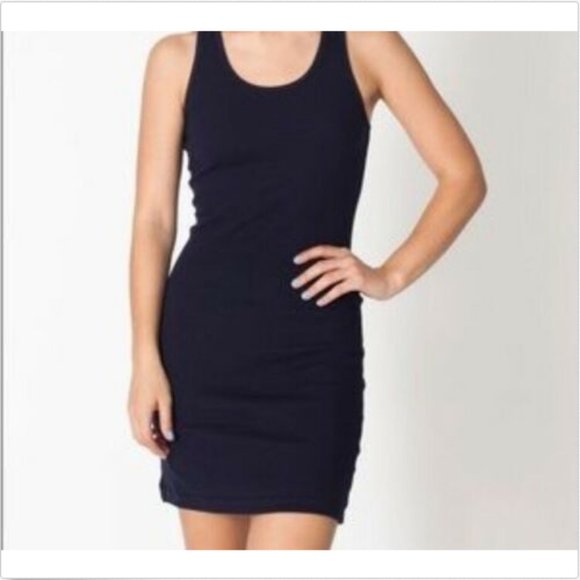 American Apparel Ribbed Racerback Dress - Picture 2 of 5